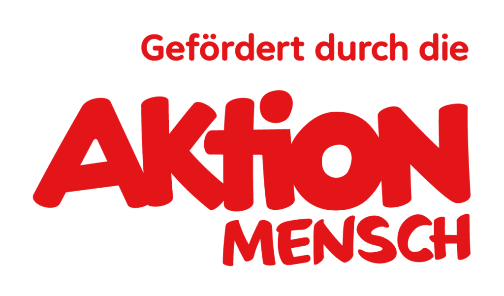 "Gefördert durch Aktion Mensch" Logo